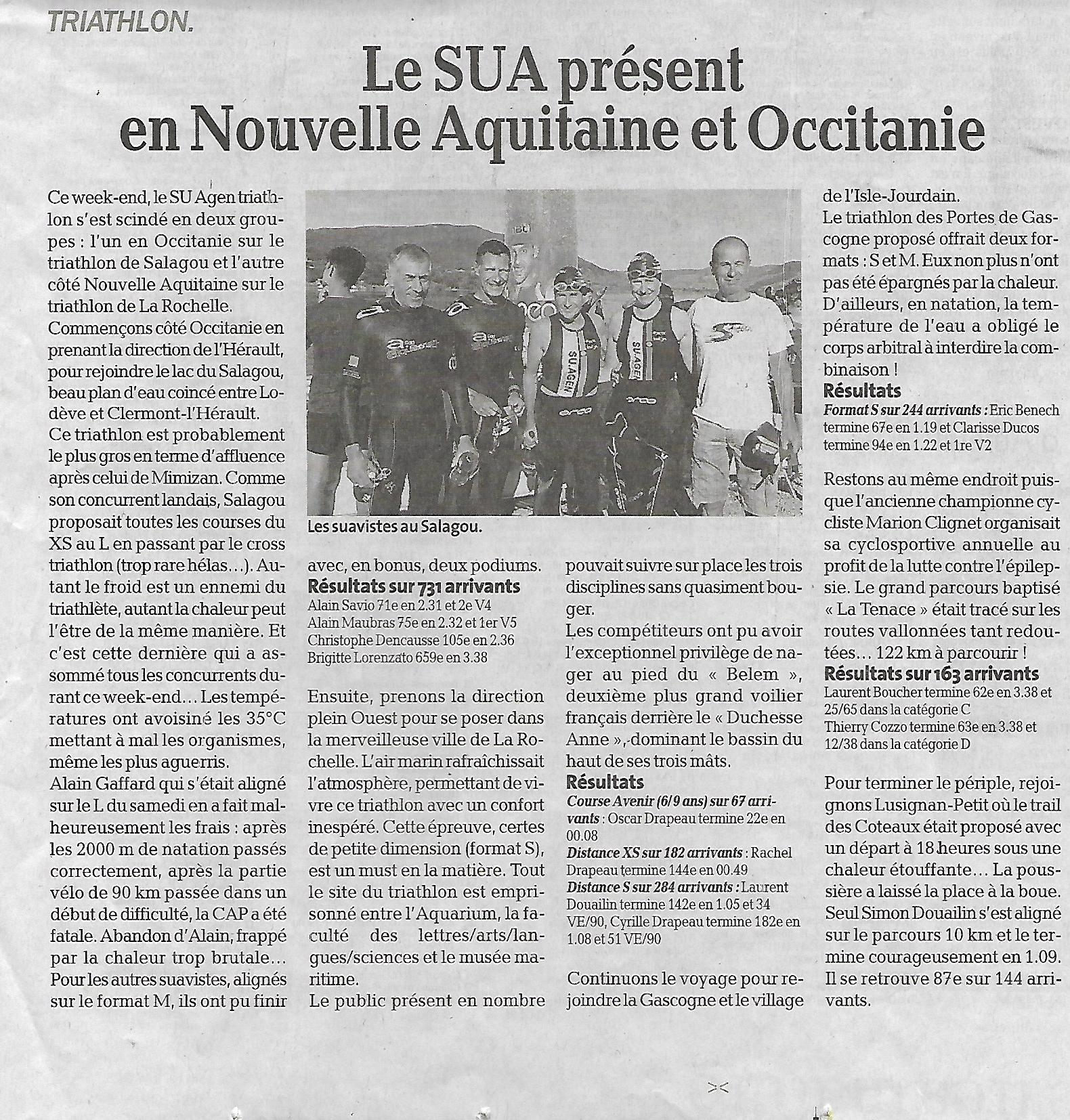 Le Petit Bleu du 15 juin 2017