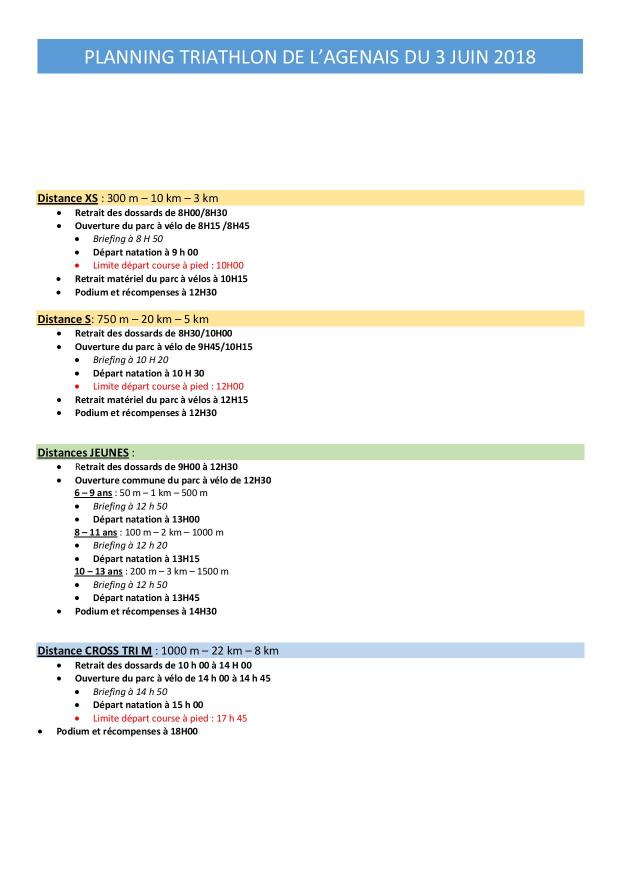 Planning journée TRIATHLON DE L AGENAIS 3 JUIN 2018-page-001
