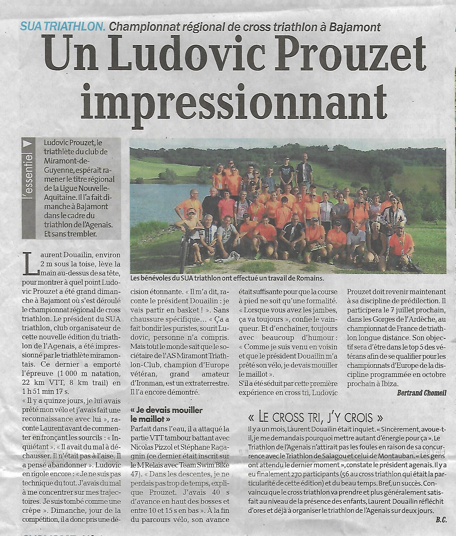 Le Petit Bleu du 6 juin 2018