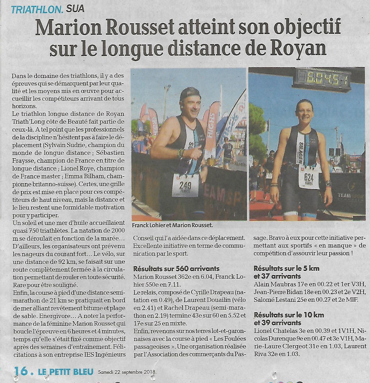 Le Petit Bleu du 22 septembre 2018 (2)